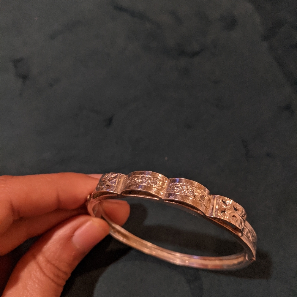 Silver bracelet